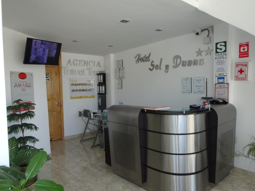 Hotel Sol Y Dunas - نازكا المظهر الخارجي الصورة