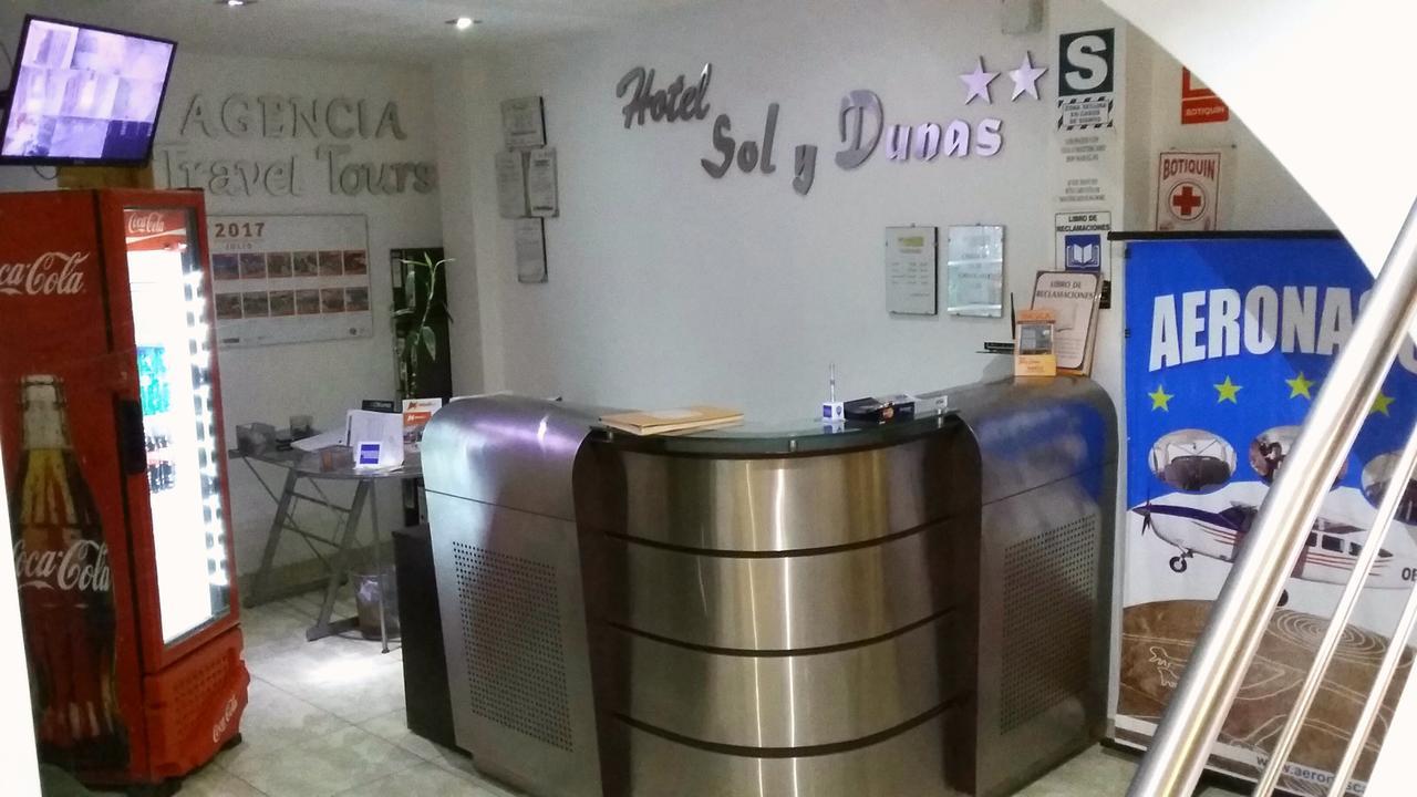 Hotel Sol Y Dunas - نازكا المظهر الخارجي الصورة